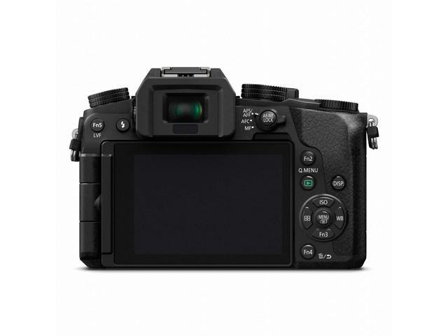 Panasonic - LUMIX G7 Mirrorless 4K Photo Digital Camera Body with 14-42mm f3.5-5.6 II Lens - DMC-G7KK - Black - image 8