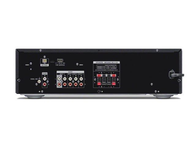 Sony - STRDH190- 2-Ch. Stereo Receiver with Bluetooth & Phono Input for Turntables - Black - image 3