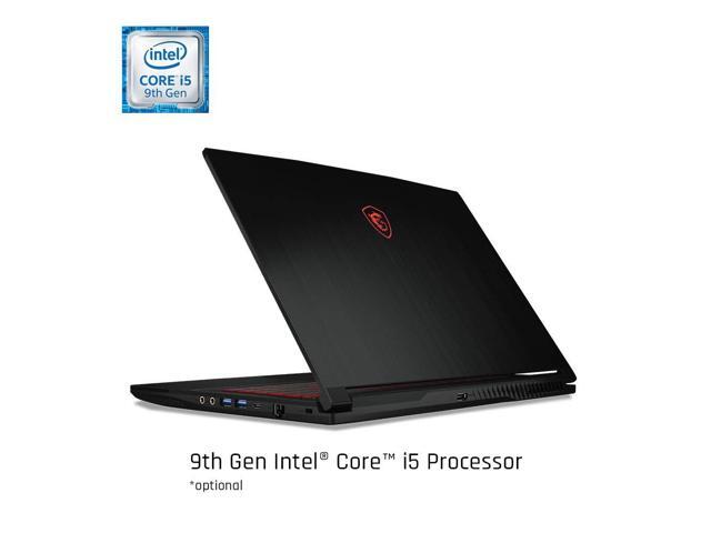 MSI GF Series GF63 THIN 9SC 15.6' 60 Hz IPS Intel Core i5 9th Gen 9300H (2.40 GHz) GeForce GTX 1650 Max-Q 8 GB Memory 512 GB NVMe SSD Windows 10...