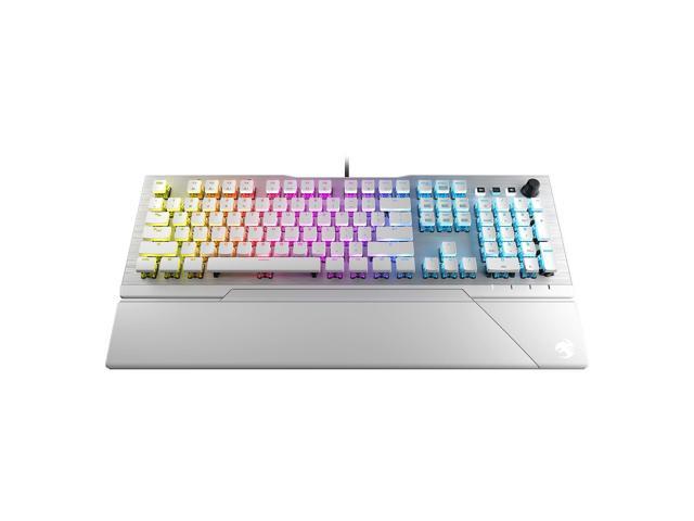 ROCCAT Vulcan 122 Mechanical PC Tactile Gaming Keyboard, Titan Brown Switch, AIMO RGB Backlit Lighting Per Key, Detachable Palm/Wrist Rest.