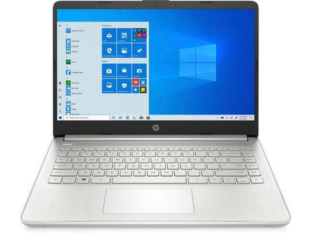 HP 14-fq0057nr 14' HD Touchscreen Laptop AMD Athlon Silver 3050U 2.3 GHz up to 3.2 GHz 4GB DDR4-2400 SDRAM 64GB eMMc AMD Radeon Graphics Windows 10...