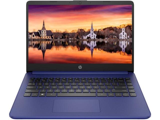 HP - 14" Laptop - Intel Celeron - 4GB Memory - 64GB eMMC - Indigo Blue - image 8