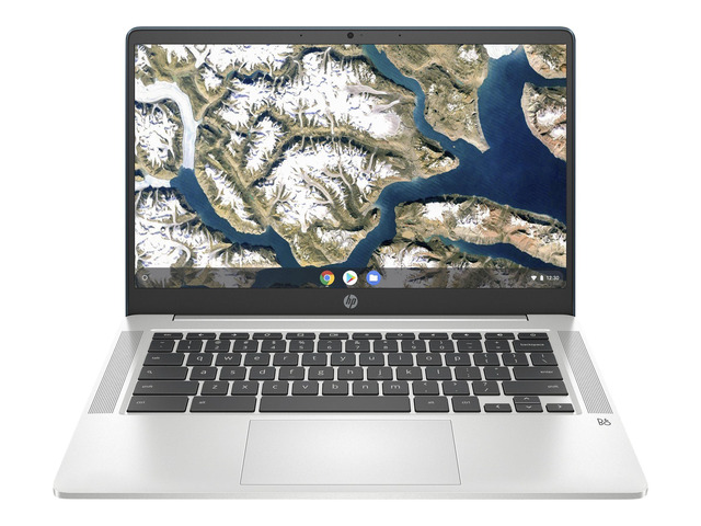 HP Chromebook 14a-na0120nr 14' HD Laptop Intel Celeron N4020 1.10GHz up to 2.80GHz Dual-core, Intel UHD Graphics 600 4GB LPDDR4-2400 RAM 32GB eMMC...