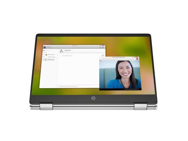HP Chromebook 360 14a 2-in-1 Laptop, Intel Celeron Processor, 4 GB RAM, 32 GB eMMC, 14 HD (1366 x 768) Chrome OS, Webcam & Dual Mics, Work & Play...