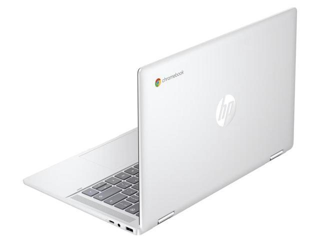 HP Chromebook x360 14b-cd0010ca 14' FHD IPS Touch Intel Processor N100 0.8 GHz up to 3.4 GHz 4GB RAM 128GB UFS Intel UHD Graphics Chrome OS, Silver...