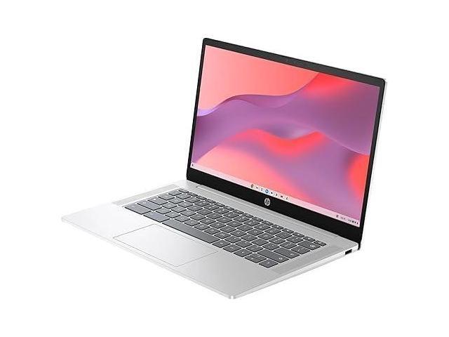 HP Chromebook 14a-nf0012tg 14' Touch Intel Processor N200 up to 3.7 GHz 4GB RAM 128GB UFS Intel UHD Graphics ChromeOS Laptop - 9P1U4UA