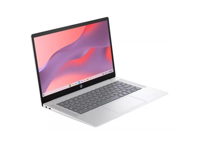HP Chromebook 14a-nf0012tg 14' Touch Intel Processor N200 up to 3.7 GHz 4GB RAM 128GB UFS Intel UHD Graphics ChromeOS Laptop - 9P1U4UA