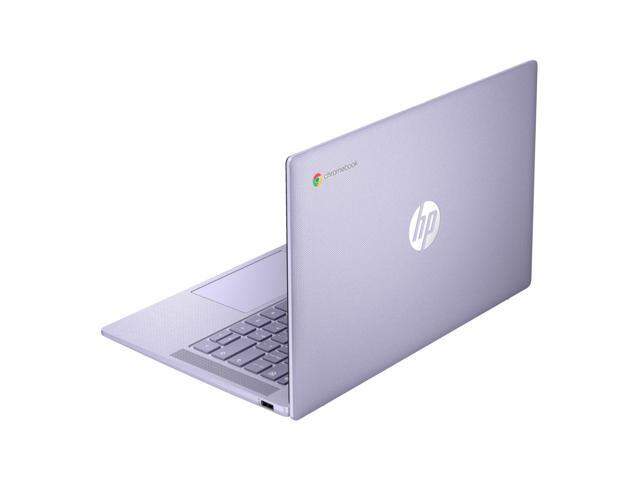 HP Chromebook x360 14b-cd0603ds 14' Intel Processor N100 0.7 GHz up to 3.4 GHz 4GB RAM 128GB UFS Intel UHD Graphics ChromeOS Laptop, Lilac Lavender...