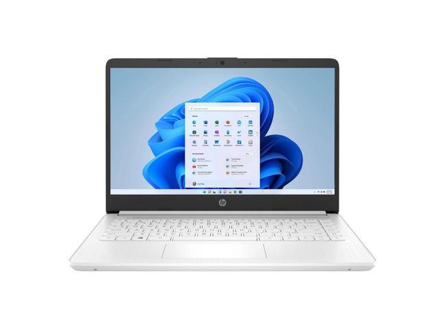 HP - 14" Laptop - Intel Celeron N4500 2021 - 4GB Memory - 64GB eMMC - Snowflake White - image 9