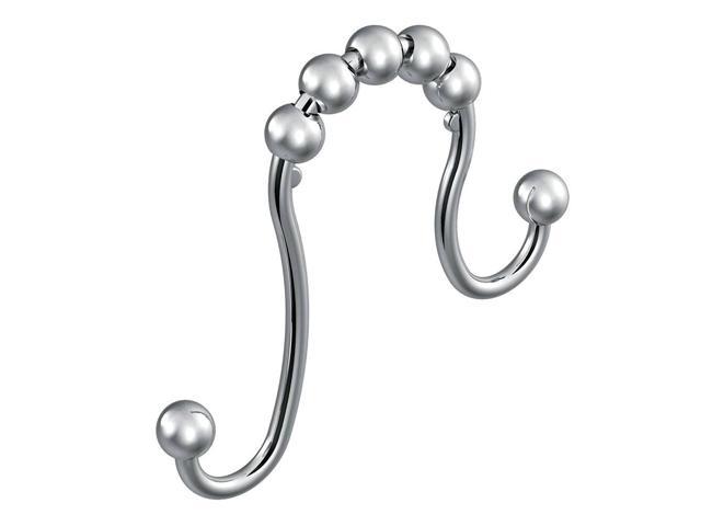 Photos - Other sanitary accessories Moen SR2201CH Shower Curtain Rings , Chrome H5BV8-00-B0053-1(Pack of 12)