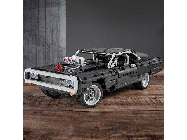 LEGO Technic Fast & Furious Dom's Dodge Charger 42111 Race Car Building Set, New 2020 (1,077 Pieces)
