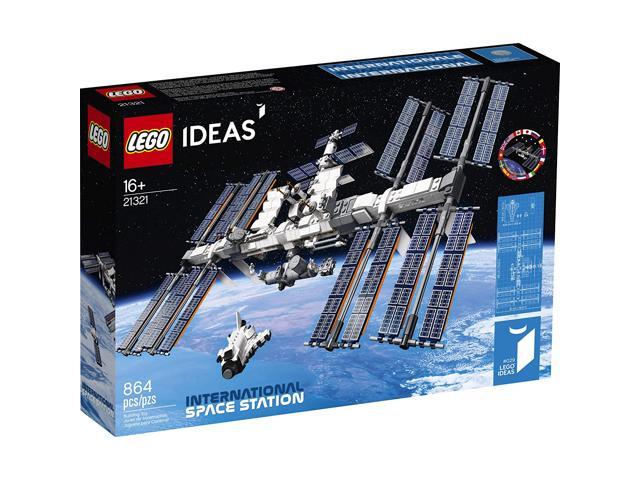 LEGO Ideas International Space Station 21321 Building Kit, Adult Set for Display, Makes a Great Birthday Present, New 2020 (864 Pieces)