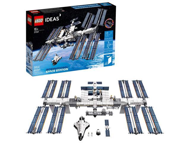 LEGO Ideas International Space Station 21321 Building Kit, Adult Set for Display, Makes a Great Birthday Present, New 2020 (864 Pieces)