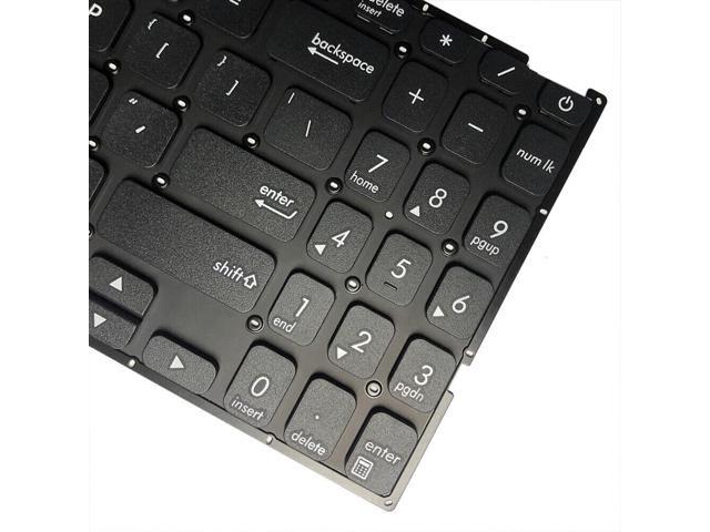 US Laptop keyboard Without Backlight Black for Asus Vivobook X512 X512UA X512DA