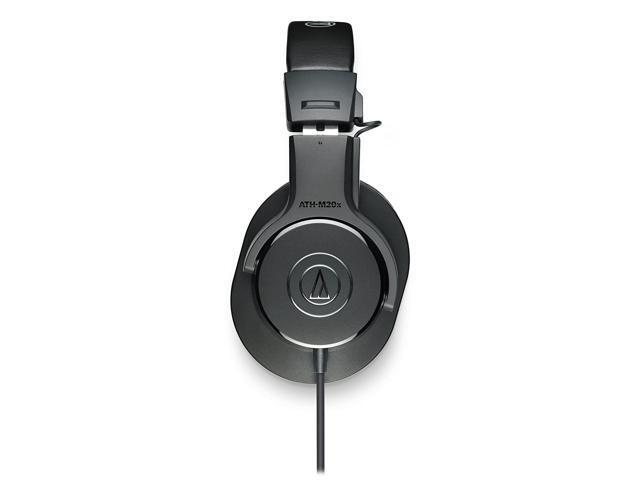 Audio-Technica ATH-M20x Professional Studio Monitor Headphones, Black