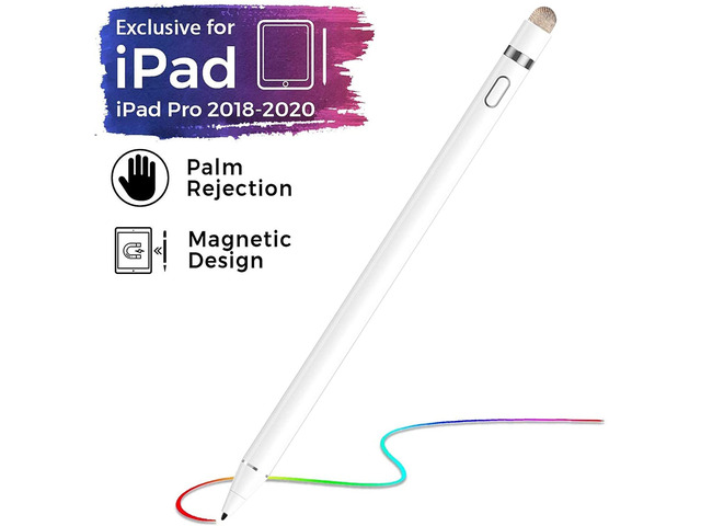 Stylus Pen for iPad with Palm Rejection, Active Pencil Compatible (2018-2020) Apple iPad Pro (11/12.9 Inch),iPad 6th/7th Gen,iPad Mini 5th Gen,iPad...