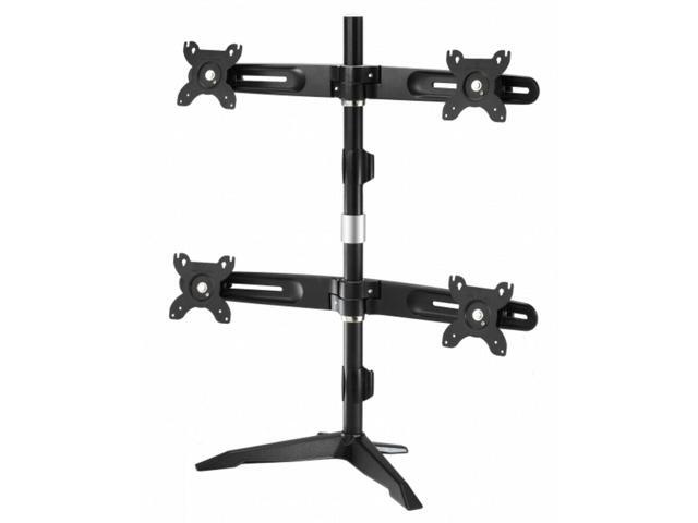 AMER NETWORKS AMR4SU QUAD LCD/LED MONITOR MOUNT SUPPORTS UP TO 4 MONITORS THAT