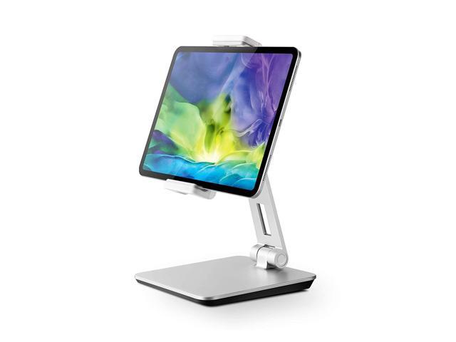 New Tablet Stand, Adjustable Heavy Duty Aluminum Stand, 360° Swivel Foldable Holder For Ipad, Samsung Tab, Kindle (4.7-13'), Design For Desk.