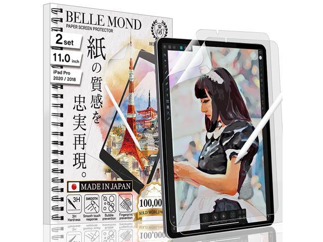 2 Set - Made In Japan - Paper Screen Protector Compatible With Ipad Pro 11' (2022/2021/2020/2018) - Write, Draw & Sketch With The Apple Pencil As.