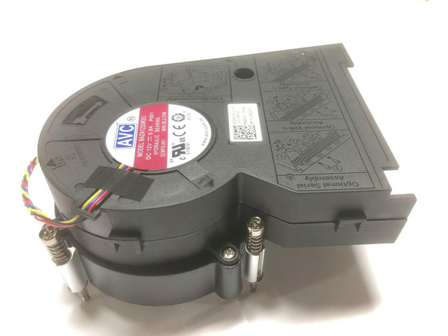Kgwt4 Dell Optiplex 3060 5060 7060 3050 7050 Sff Air Blower Fan W/ Heatsink New!