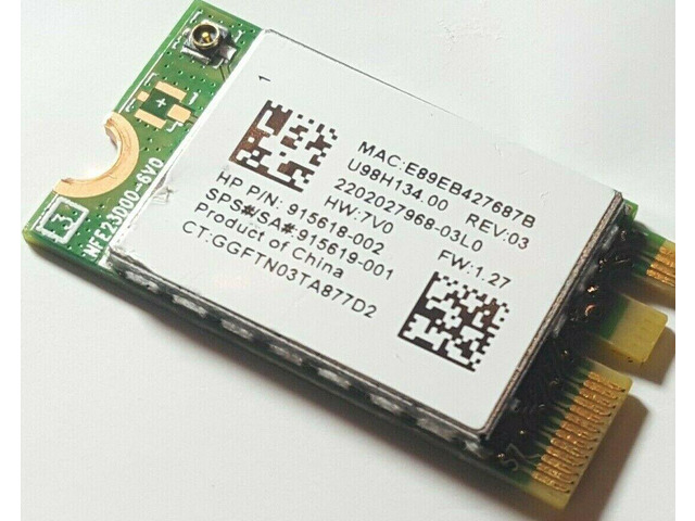 Hp Sps 915619-001 Realtek Rtl8723De 802.11Bgn Bluetooth Ngff