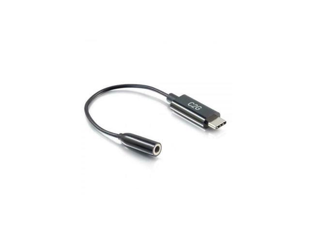 C2G USB C to 3.5mm Audio Adapter - USB C to AUX Cable - USB C to Headphone Jack - USB-C to headphone jack adapter - image 3
