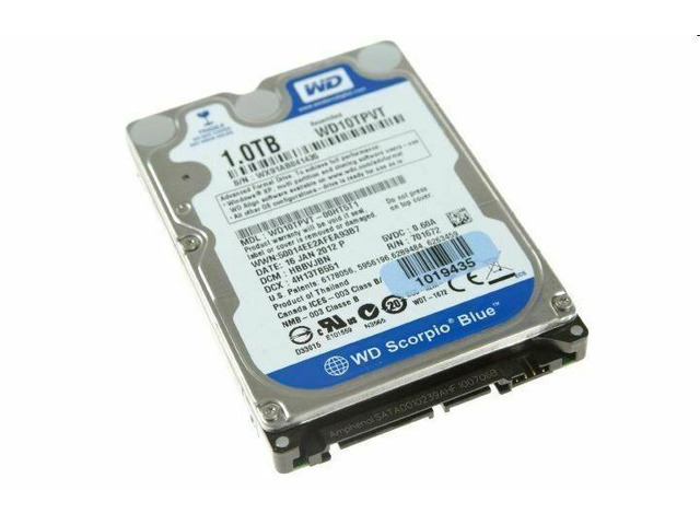 WD10JPVT-08A1YT2 - Lenovo 1TB Hard Drive (5400RPM/ 9.5MM) for Lenovo