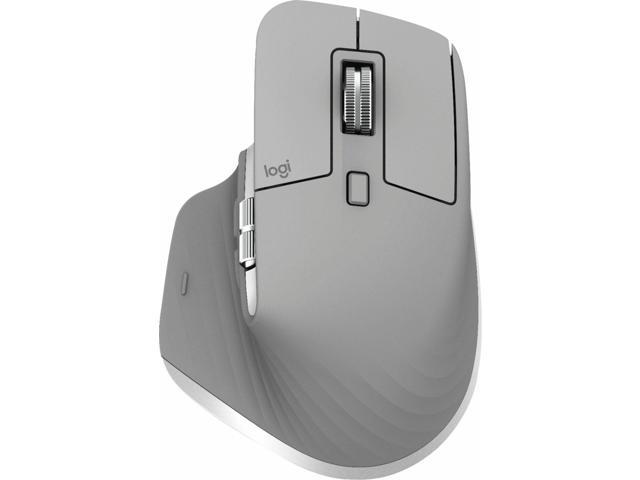 Logitech - MX Master 3 Advanced Wireless USB/Bluetooth Laser Mouse with Ultrafast scrolling - mid gray