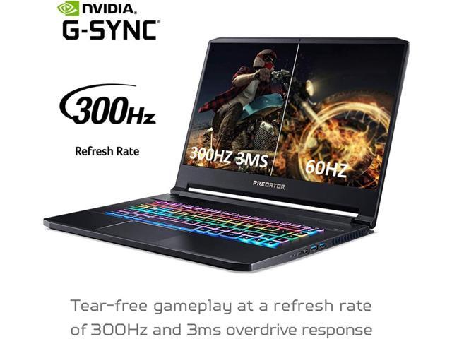 Newest Acer Predator Triton 500 15.6' FHD IPS 300Hz Gaming Laptop, Intel Core i7-10750H, 16GB RAM, 1TB PCIe SSD, NVIDIA GeForce RTX 2070 Max-Q, RGB...