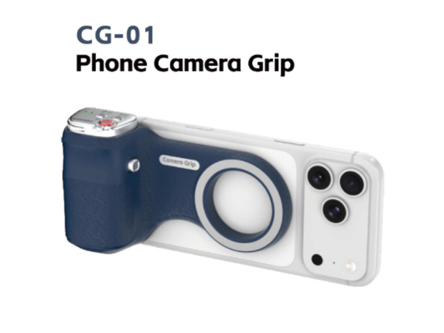 ORATAL- iPhone 17 Pro Camera Grip No Need App for iOS26, Compatible iOS17 and iO