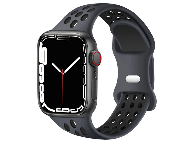 ORATAL Sport Bands Compatible for Apple Watch Bands 42mm 44mm 45mm 49mm,Soft Sil