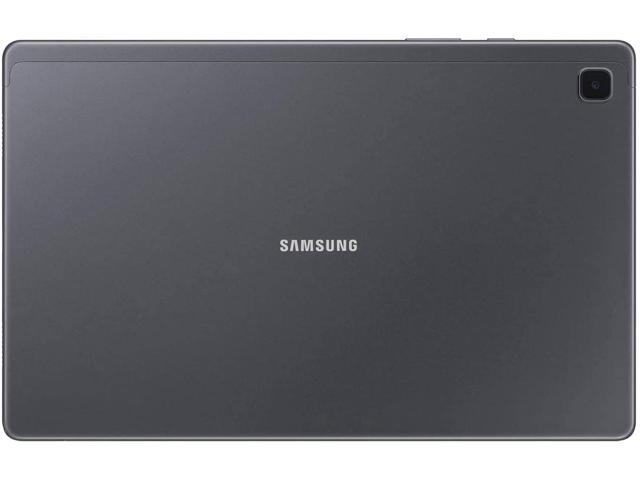 2021 Samsung Galaxy Tab A7 10.4'' Inch 64 GB Wi-Fi Android 10 Touchscreen International Tablet (Gray) Bundle - Mazepoly Trifold Hard Shell Case...