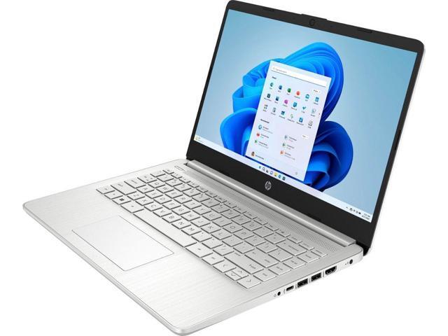 HP 14' HD (1366 x 768) Display Laptop, Intel Celeron N4120, 1.1GHz, 4GB Memory, 128GB eMMC, Windows 11 Home in S Mode, One Year Office 365...