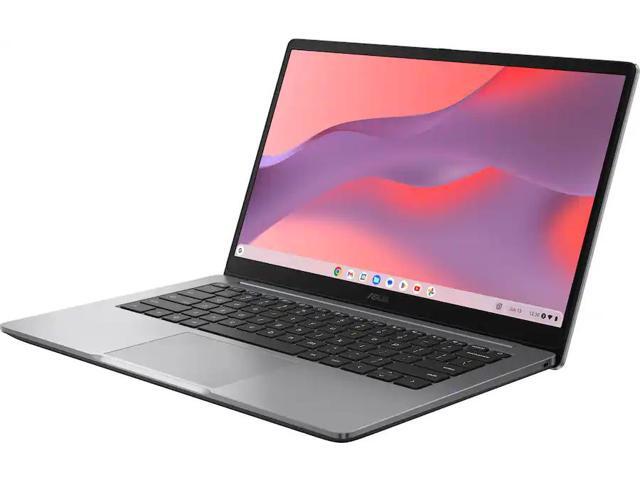 ASUS - CX14 14" FHD Chromebook Laptop - Intel Celeron - 4GB Memory - 64GB eMMC - Misty Grey - image 4