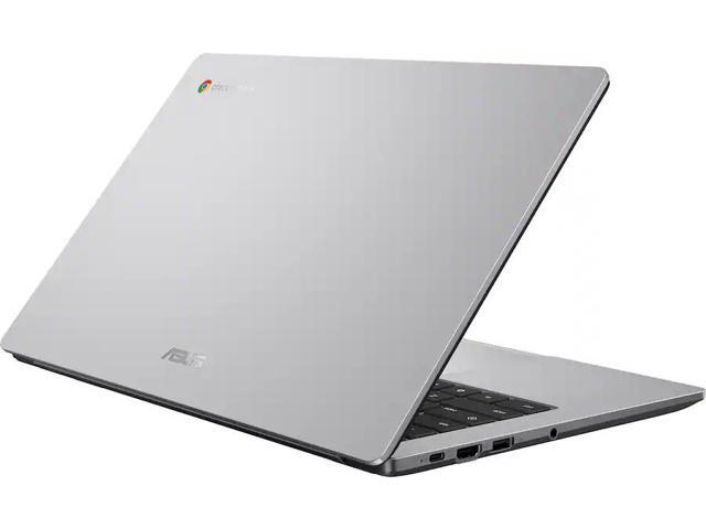 ASUS - CX14 14" FHD Chromebook Laptop - Intel Celeron - 4GB Memory - 64GB eMMC - Misty Grey - image 6