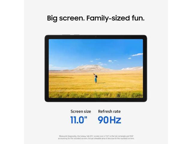 Samsung - Galaxy Tab A11+ - 11" 256GB - Wi-Fi - Silver - image 4