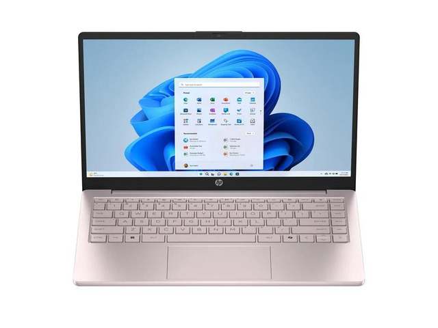 HP Stream 14' HD BrightView Laptop, Intel Celeron N150, 4GB RAM, 128GB eMMC, Intel UHD Graphics, Webcam, Wi-Fi, 1 Year Office 365, Win 11 S,...