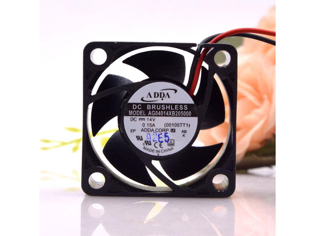 DC 14V fan AG04014XB205000 For 14VDC 0.15a 4020 4cm Max Airflow Rate Frequency Converter cooling Fan