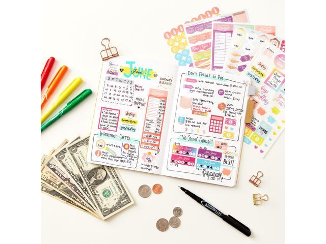 Avery Budget Planner Sticker Variety Pack, 30 Sticker Sheets, 1,224 Stickers Total (6788)