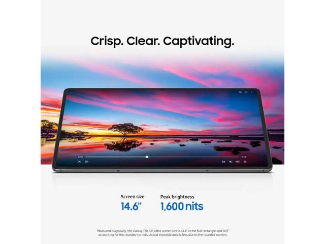 Samsung - Galaxy Tab S11 Ultra - 14.6" 512GB - Wi-Fi -with S-Pen - Gray - image 6