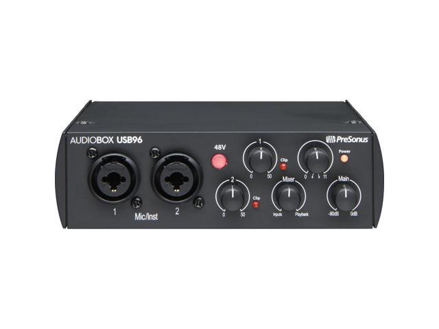 PreSonus AudioBox 96 USB 2.0 Audio Recording Interface