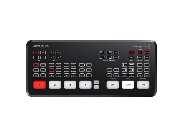 Blackmagic Design ATEM Mini Pro HDMI Switcher with SKB iSeries Case HDMI Cable & 10-Pack Straps - image 2