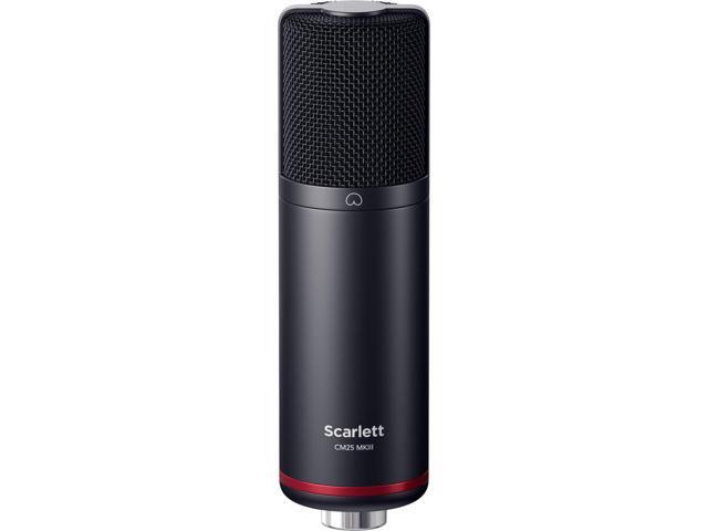 Focusrite Scarlett 2i2 Studio USB-C Audio Interface (4th Generation) with Condenser Microphone and Headphones Bundle with Tripod Mic Stand + Boom,...
