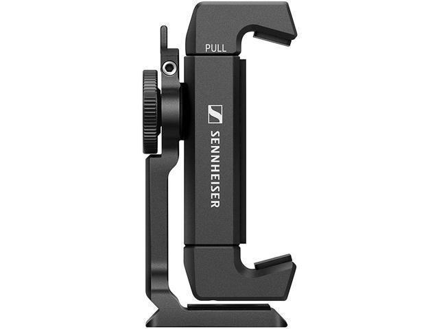 Sennheiser - Professional MKE 400 + Mobile Kit, Directional On-Camera Microphone with Smartphone Clamp & Manfrotto PIXI Mini Tripod - Black - image 4