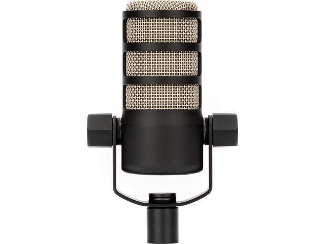 Rode PodMic Dynamic Podcasting Microphone (2-Pack) Bundle with 2x On-Stage PBPM-JBH Pop Blocker