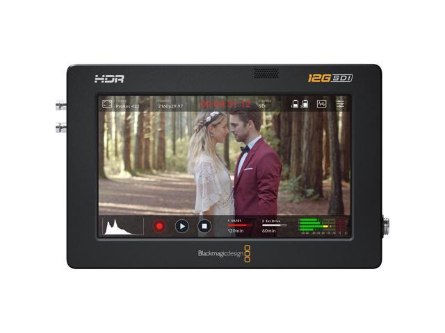 Blackmagic Design Video Assist 5' 12G-SDI/HDMI HDR Recording Monitor with NP-F770 Li-ion Battery Pack, AC/DC Charger & Ball Head Bundle