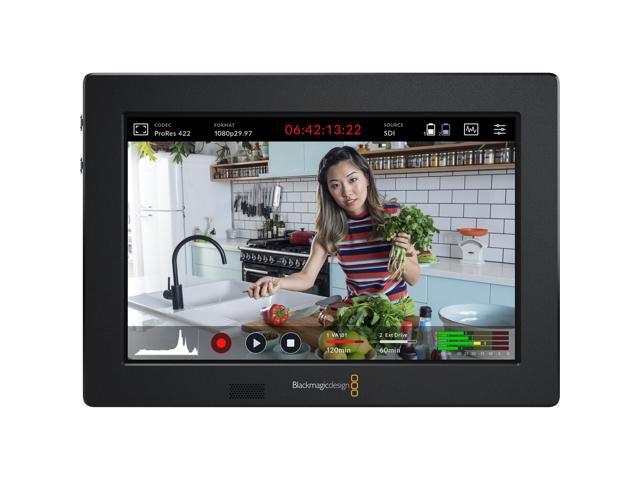 Blackmagic Design Video Assist 3G SDI/HDMI 7' Recorder Monitor Bundle with Lithium-Ion Battery Pack, AC/DC Charger, and 6' HDMI Cable