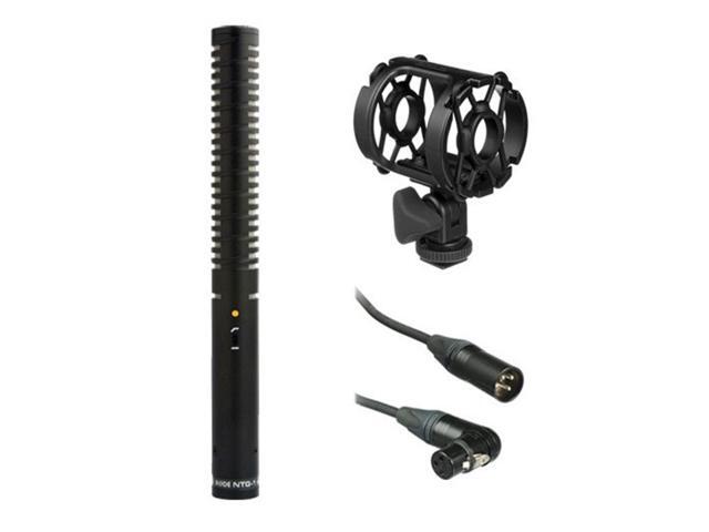 Rode NTG-1 Condenser Shotgun Microphone Kit w/ Shock Mount and Microphone Cable