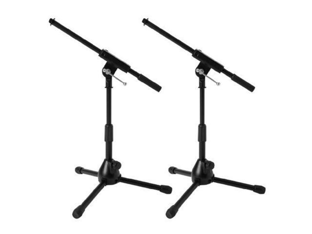 Ultimate Support JS-MCFB50 Low-Level Tripod Mic Stand with Fixed Boom - 2 Pack