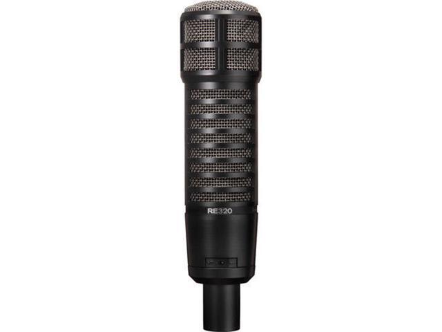 Electro-Voice RE320 Variable-D Dynamic Vocal & Instrument Microphone, Bundle with Triton Audio Fethead In-Line Microphone Preamp, and XLR-Cable
